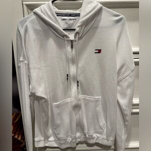 Women's Tommy Hilfiger Sport Hoodie, Size Lg, White